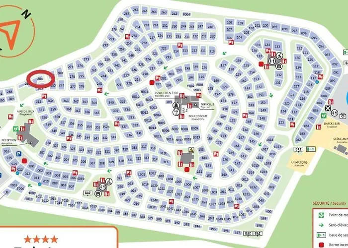 Mobilhome De Charlotte - La Falaise 4 Etoiles