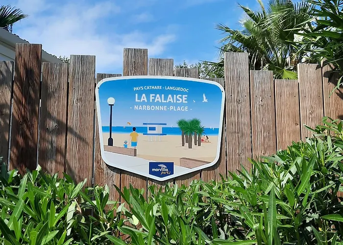Mobilhome De Charlotte - La Falaise 4 Etoiles * Narbonne-Plage